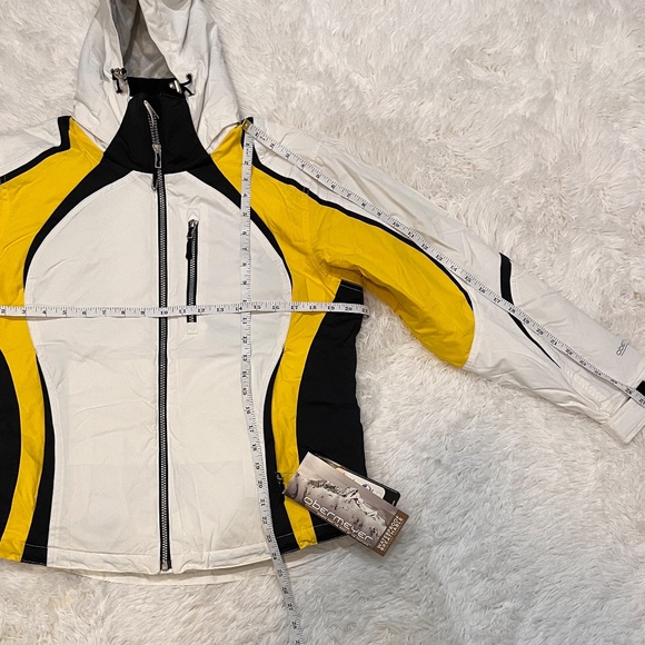 Obermeyer | Women’s Ski Parka “Paris” | White with accents | Womens Size L | NWT - Picture 2 of 14